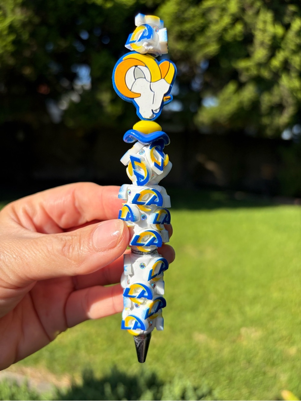 Los Angeles Rams Blue & Gold Decorative Pen by